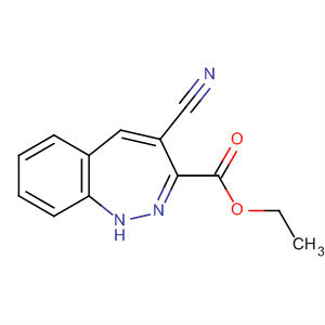1H-1,2-Benzodiazepine-3-carboxylic acid, 4-cyano-, ethyl ester