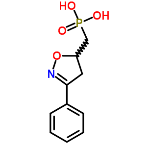 (3-phenyl-4,5-dihydro-1,2-oxazol-5-yl)methylphosphonic Acid