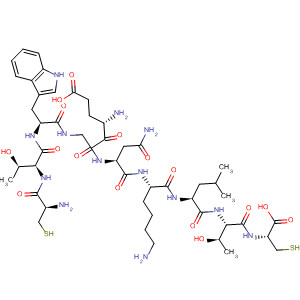 L-Cysteine,L-cysteinyl-L-threonyl-L-tryptophyl-L-a-glutamylglycyl-L-asparaginyl-L-lysyl-L-leucyl-L-threonyl-