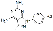 4,6-Diamino-1-[p-chlorophenyl]-3-methyl-pyrazolo[3,4-d]pyrimidine