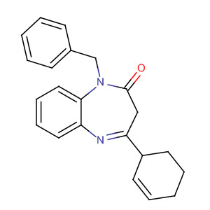 2H-1,5-Benzodiazepin-2-one, 1,3-dihydro-4-phenyl-1-(phenylmethyl)-