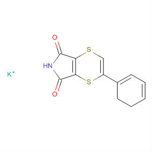 5H-1,4-Dithiino[2,3-c]pyrrole-5,7(6H)-dione, 2,3-dihydro-2-phenyl-,potassium salt