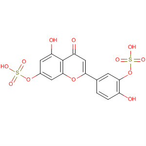 4H-1-Benzopyran-4-one,5-hydroxy-2-[4-hydroxy-3-(sulfooxy)phenyl]-7-(sulfooxy)-