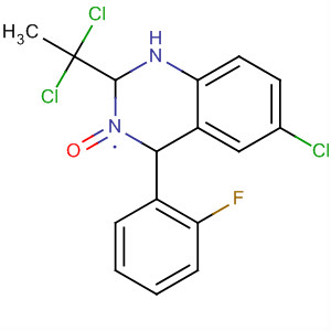 Quinazoline,6-chloro-2-(1,1-dichloroethyl)-4-(2-fluorophenyl)-1,2-dihydro-, 3-oxide