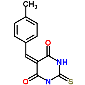 5-[(4-methylphenyl)methylidene]-2-sulfanylidene-1,3-diazinane-4,6-dione