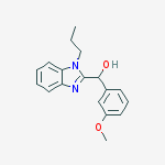(3-methoxyphenyl)-(1-propylbenzimidazol-2-yl)methanol