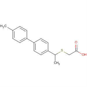 Acetic acid, [[1-(4'-methyl[1,1'-biphenyl]-4-yl)ethyl]thio]-