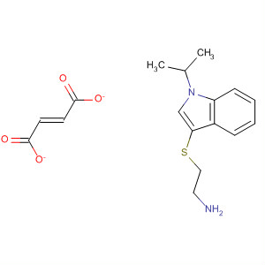Ethanamine, 2-[[1-(1-methylethyl)-1H-indol-3-yl]thio]-,(2E)-2-butenedioate (1:1)