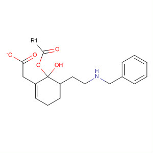 2-Cyclohexen-1-ol, 6-[2-[(phenylmethyl)amino]ethyl]-, acetate (ester)