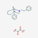Oxalic Acid;5-phenyl-7-(2-phenylethyl)-7-azabicyclo[3.2.1]octane