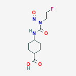 4α-[3-(2-Fluoroethyl)-3-nitrosoureido]-1α-cyclohexanecarboxylic acid