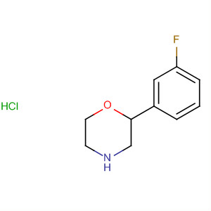 Morpholine, 2-(3-fluorophenyl)-, hydrochloride