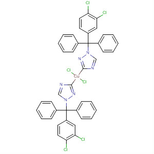 Copper,dichlorobis[1-[(3,4-dichlorophenyl)diphenylmethyl]-1H-1,2,4-triazole]-