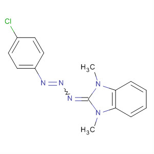 1H-Benzimidazole,2-[3-(4-chlorophenyl)-2-triazenylidene]-2,3-dihydro-1,3-dimethyl-