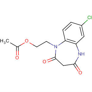 1H-1,5-Benzodiazepine-2,4(3H,5H)-dione,1-[2-(acetyloxy)ethyl]-7-chloro-