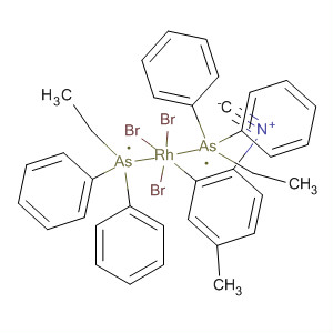 Rhodium,tribromobis(ethyldiphenylarsine)(1-isocyano-4-methylbenzene)-
