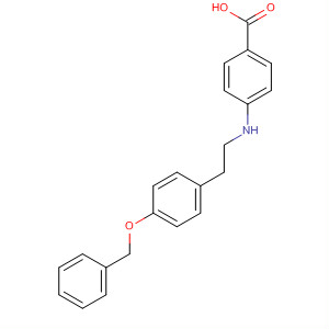 Benzoic acid, 4-[[2-[4-(phenylmethoxy)phenyl]ethyl]amino]-