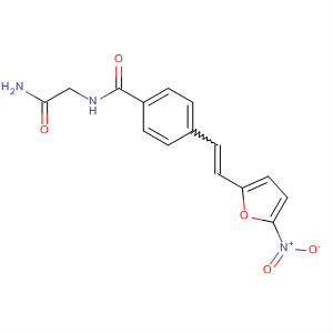Benzamide, N-(2-amino-2-oxoethyl)-4-[2-(5-nitro-2-furanyl)ethenyl]-