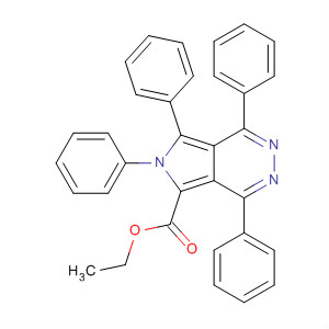6H-Pyrrolo[3,4-d]pyridazine-5-carboxylic acid, 1,4,6,7-tetraphenyl-,ethyl ester