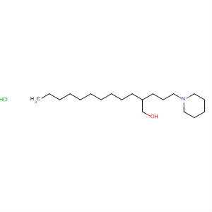 1-Piperidinepentanol, 4-decyl-, hydrochloride