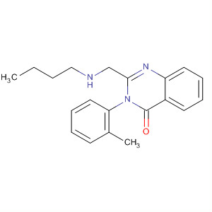 4(3H)-Quinazolinone, 2-[(butylamino)methyl]-3-(2-methylphenyl)-