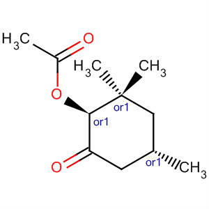 Cyclohexanone, 2-(acetyloxy)-3,3,5-trimethyl-, trans-