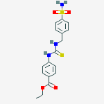 ethyl 4-{[(4-sulfamoylbenzyl)carbamothioyl]amino}benzoate
