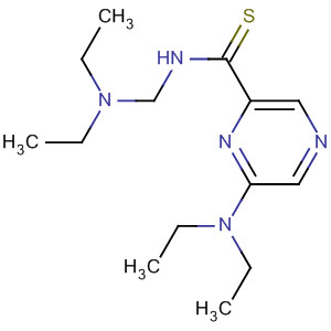 Pyrazinecarbothioamide, 6-(diethylamino)-N-[(diethylamino)methyl]-