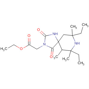 1,3,8-Triazaspiro[4.5]decane-3-acetic acid,7,9-diethyl-6,7,9-trimethyl-2,4-dioxo-, ethyl ester