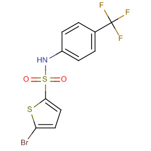 2-Thiophenesulfonamide, 5-bromo-N-[4-(trifluoromethyl)phenyl]-