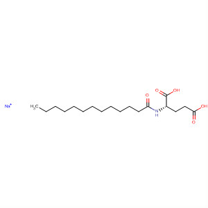 L-Glutamic acid, N-(1-oxotridecyl)-, monosodium salt