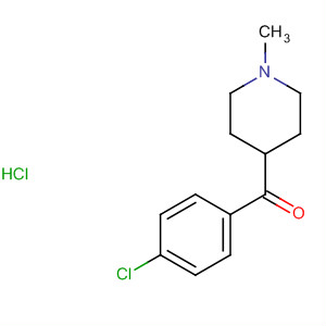 Methanone, (4-chlorophenyl)(1-methyl-4-piperidinyl)-, hydrochloride