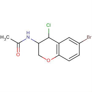 Acetamide, N-(6-bromo-4-chloro-3,4-dihydro-2H-1-benzopyran-3-yl)-,cis-