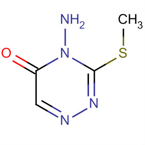 1,2,4-Triazin-5(4H)-one, 4-amino-3-(methylthio)-