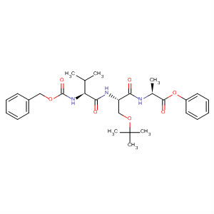 L-Alanine,N-[O-(1,1-dimethylethyl)-N-[N-[(phenylmethoxy)carbonyl]-L-valyl]-L-seryl]-, phenyl ester