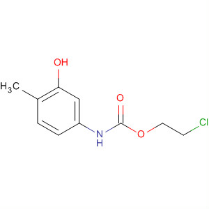 Carbamic acid, (3-hydroxy-4-methylphenyl)-, 2-chloroethyl ester