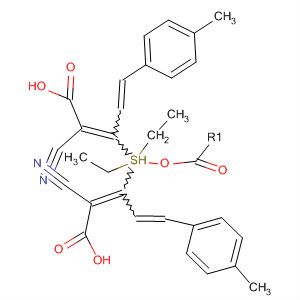 2,4-Pentadienoic acid, 5,5'-thiobis[2-cyano-5-(4-methylphenyl)-, diethylester