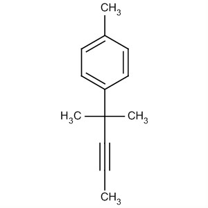 Benzene, 1-(1,1-dimethyl-2-butynyl)-4-methyl-