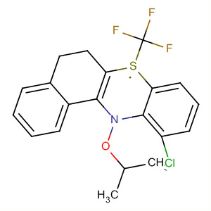 12H-Benzo[a]phenothiazine,6-chloro-5-(1-methylethoxy)-10-(trifluoromethyl)-