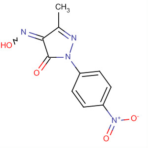 1H-Pyrazole-4,5-dione, 3-methyl-1-(4-nitrophenyl)-, 4-oxime, (Z)-