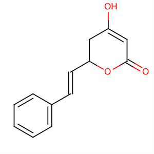2H-Pyran-2-one, 5,6-dihydro-4-hydroxy-6-[(1E)-2-phenylethenyl]-
