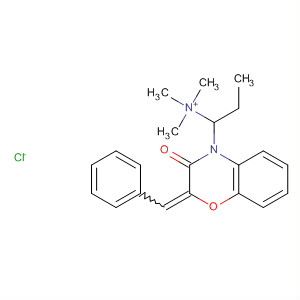 4H-1,4-Benzoxazine-4-propanaminium,2,3-dihydro-N,N,N-trimethyl-3-oxo-2-(phenylmethylene)-, chloride