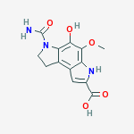 6-(Aminocarbonyl)-3,6,7,8-tetrahydro-5-hydroxy-4-methoxybenzo[1,2-b:4,3-b]dipyrrole-2-carboxylic acid