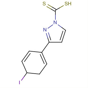 1H-Pyrazole-1-carbodithioic acid, 4,5-dihydro-3-(4-iodophenyl)-