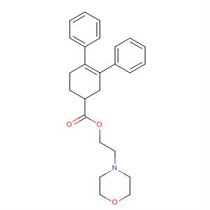 3-Cyclohexene-1-carboxylic acid, 3,4-diphenyl-, 2-(4-morpholinyl)ethylester