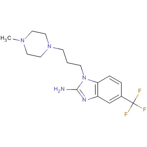 1H-Benzimidazol-2-amine,1-[3-(4-methyl-1-piperazinyl)propyl]-5-(trifluoromethyl)-