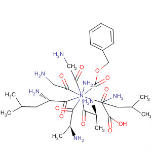 L-Leucine,N-[N-[N-[N-[N-[N-[(phenylmethoxy)carbonyl]glycyl]-L-alanyl]-L-leucyl]glycyl]-L-alanyl]-, hydrazide