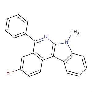7H-Indolo[2,3-c]isoquinoline, 3-bromo-7-methyl-5-phenyl-