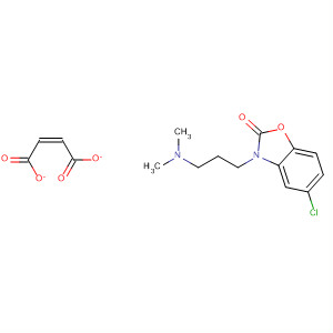 2(3H)-Benzoxazolone, 5-chloro-3-[3-(dimethylamino)propyl]-,(2Z)-2-butenedioate (1:1)