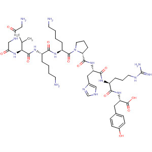 L-Tyrosine, glycylglycyl-L-valyl-L-lysyl-L-lysyl-L-prolyl-L-histidyl-L-arginyl-